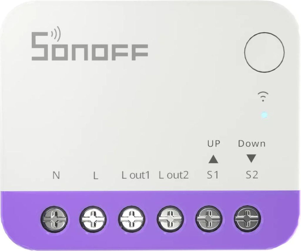 Sonoff MINI-RBS Smart Roller Shutter Switch, 2-Kanal Rolladen-Schaltaktor, WiFi