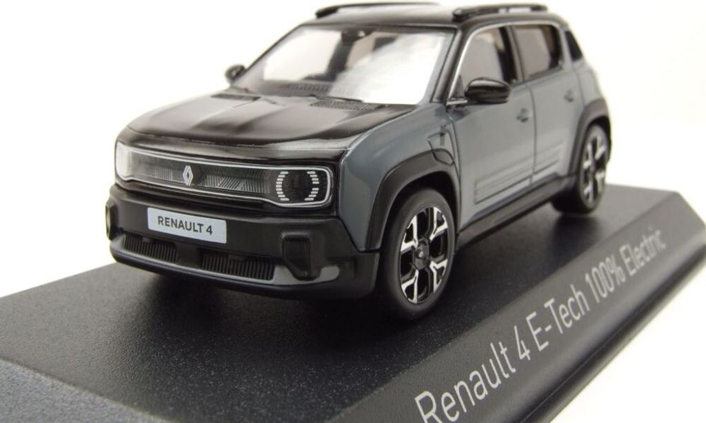 Norev 510061 Renault 4 E-Tech Elettrica 2025 grigio 1:43 Immagine del prodotto 