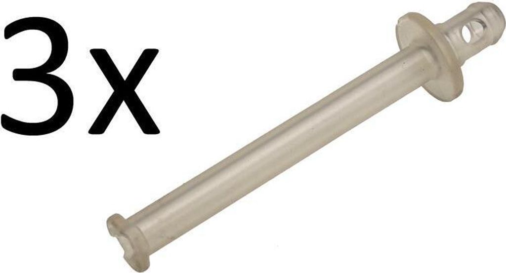 3x DeLonghi 5313253671 Milchschlauch für EN500 Lattissima One Nespressoautomat