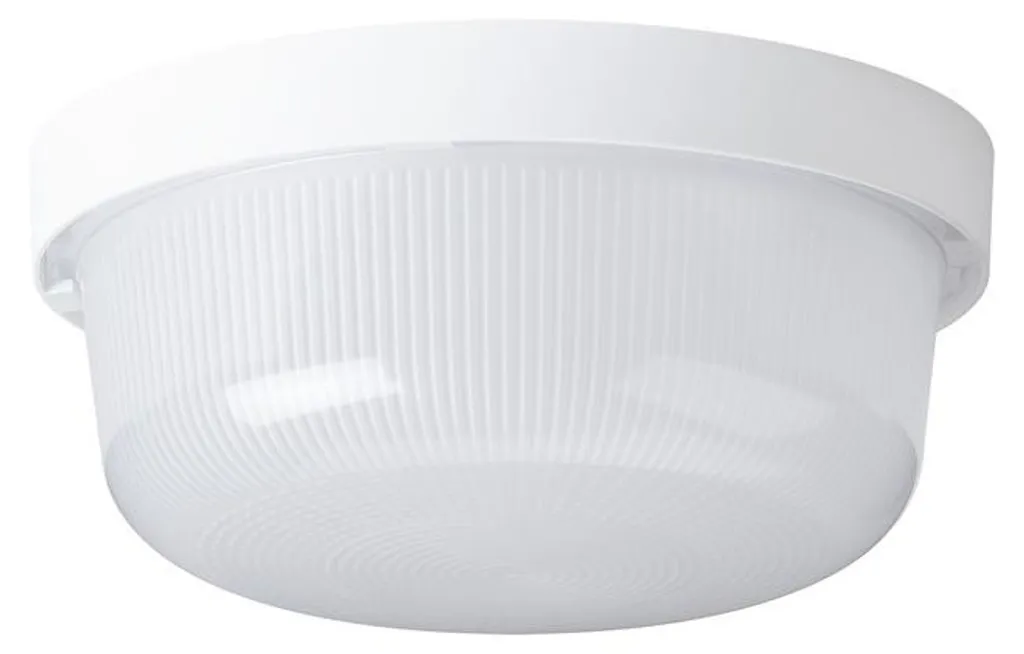 Plafonnier LED Étanche IP54 Anti-Poussière 8W 3000K Blanc pour Zone Humide