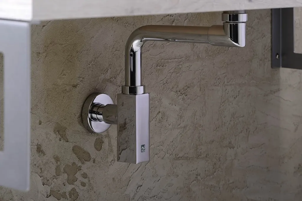 Sapho Omp Tea Quasar Siphon de Lavabo Gain de Place Chromé 811.215.5.K