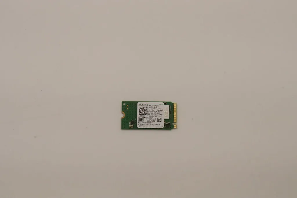 Lenovo 256 Go M.2 2242 PCIe 4.0 NVMe SSD Disque Flash Interne Haute Vitesse