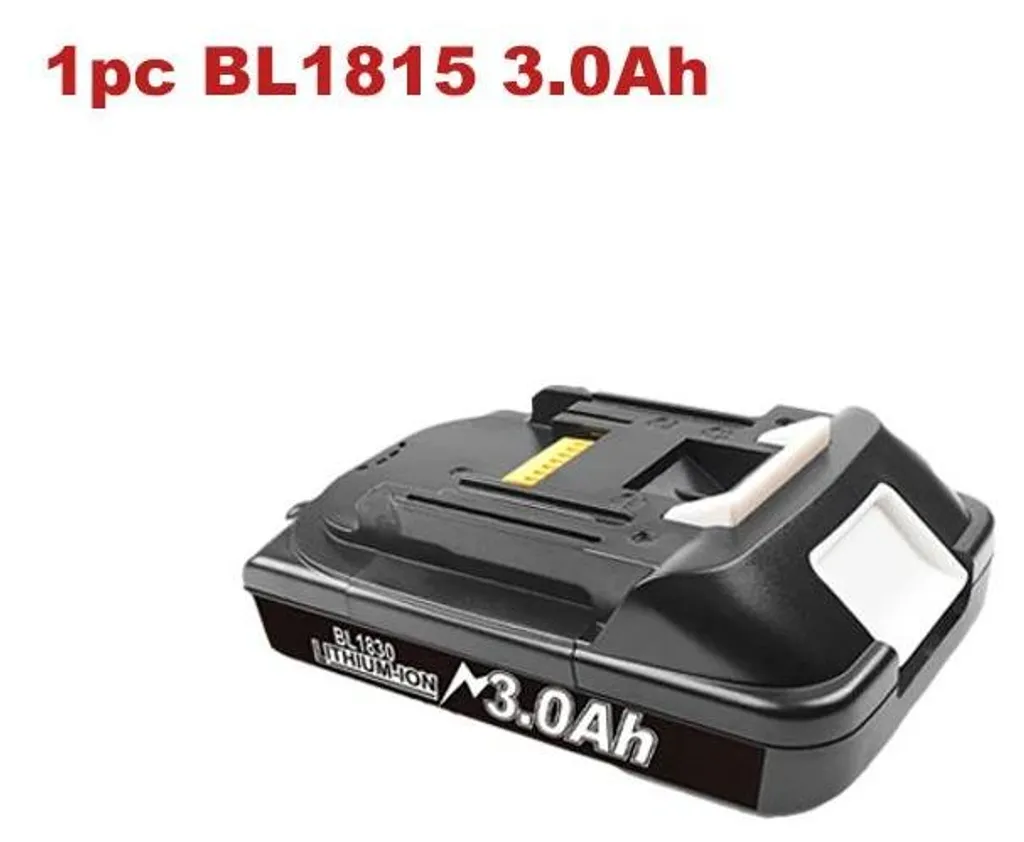 Batterie de rechange BL1815 18V Li-Ion 3000mAh pour outillage portatif