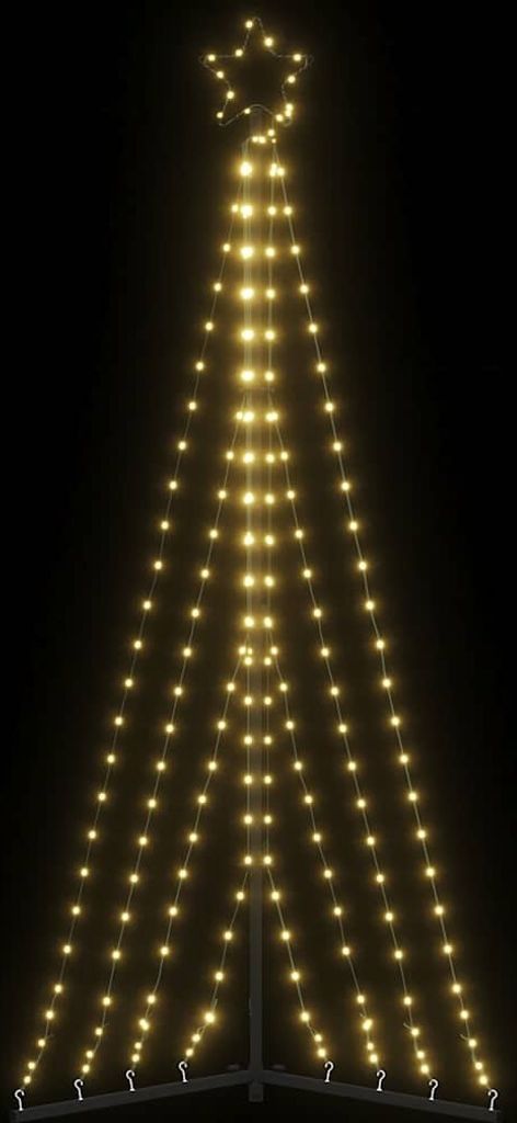 Möbel Weihnachtsbaum-Beleuchtung 339 LEDs Warmweiß 182 cm - Weihnachtsgirlanden 3307645