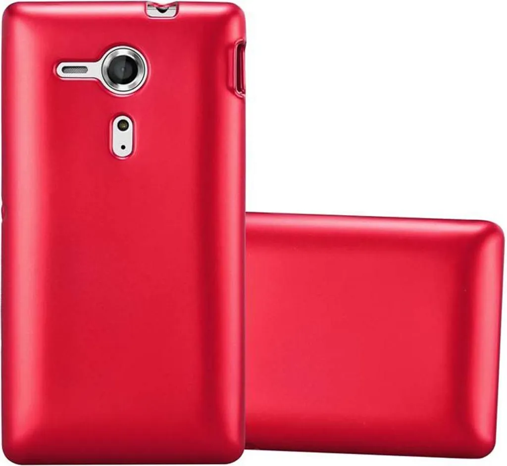 Recensione Cover Cadorabo Sony Xperia SP - Protezione in TPU Rossa