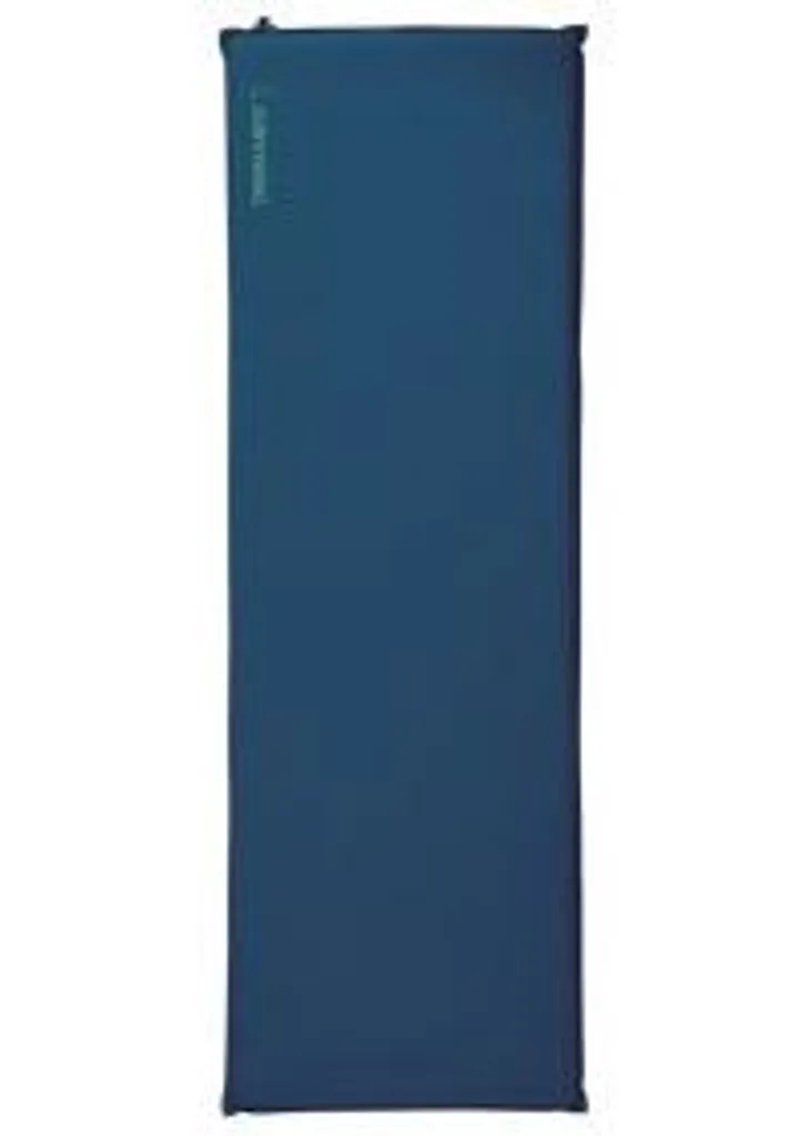 Dormir au chaud en camping avec le matelas BaseCamp XL 196x76 cm Poseidon Bleu