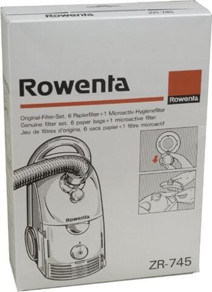 ROWENTA - Vrecká do vysávača-ZR-745 DYMBO 6 ks + 1 Obrázok produktu 