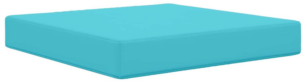 vidaXL Sofakissen für draußen Türkis 60 x 60 x 8 cm Polyester