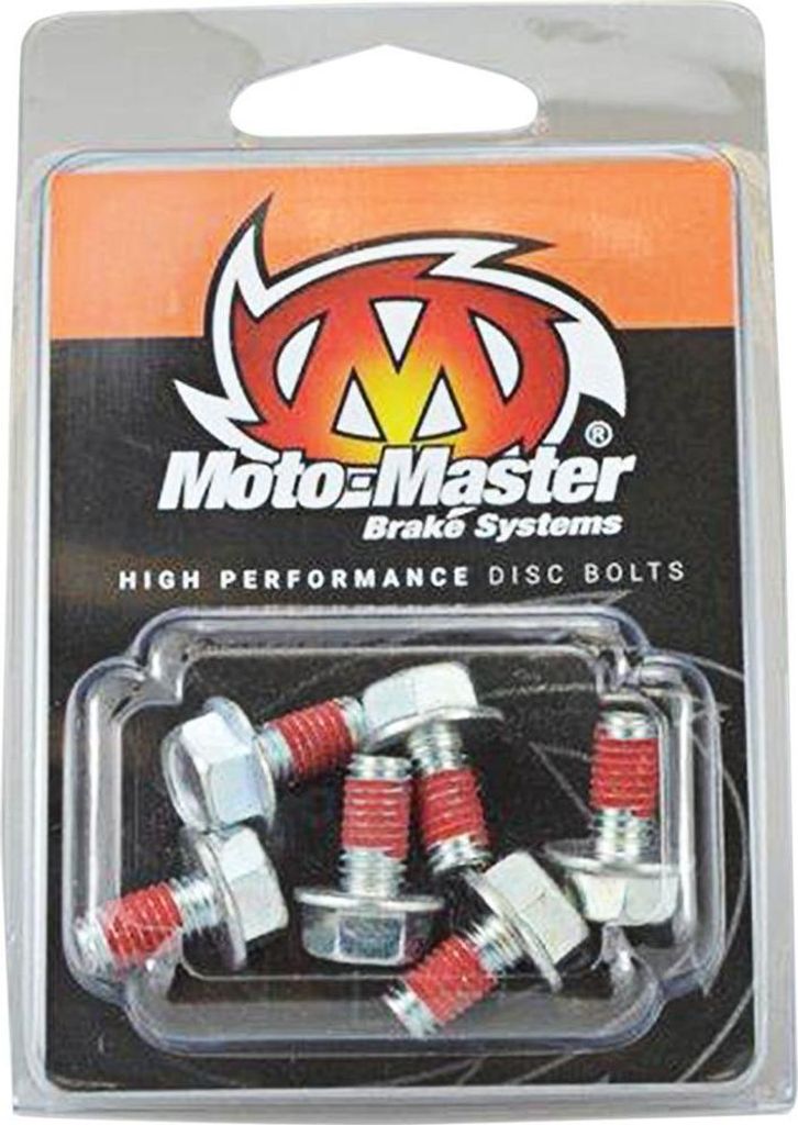Moto-Master Bremsscheibenschrauben M6X12 Hex 012017
