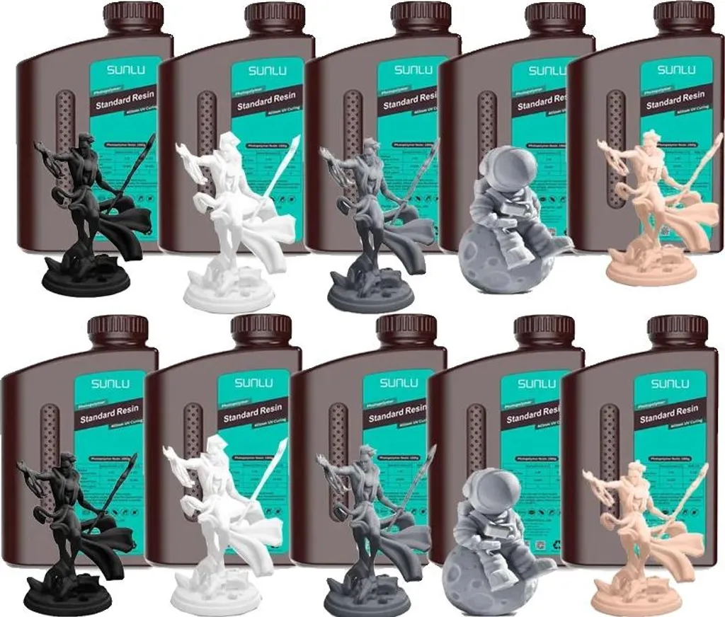Résine Liquide pour Imprimante 3D LCD DLP Standard MIX 1 Haute Précision