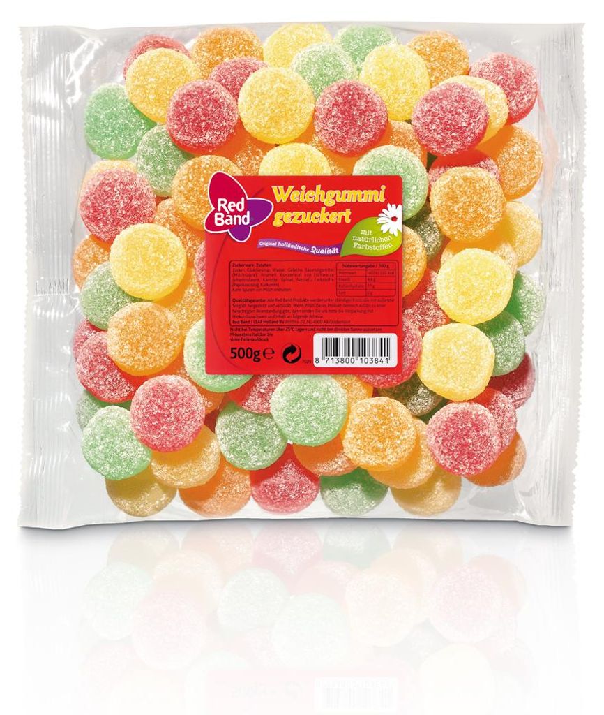Red Band gomma morbida zuccherata e fruttata 4 assortiti Immagine del prodotto 