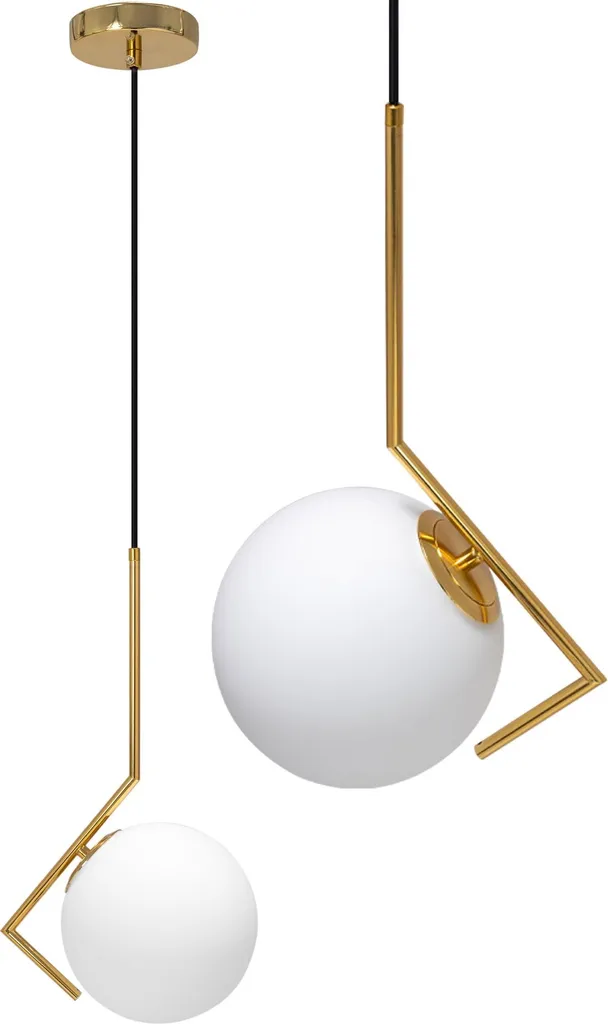 tooLight App429-1Cp Gold | Sospensione E27 Oro Vetro | Prezzo Offerta