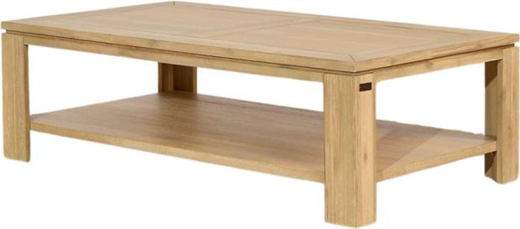 Rechteckiger Couchtisch aus Akazie