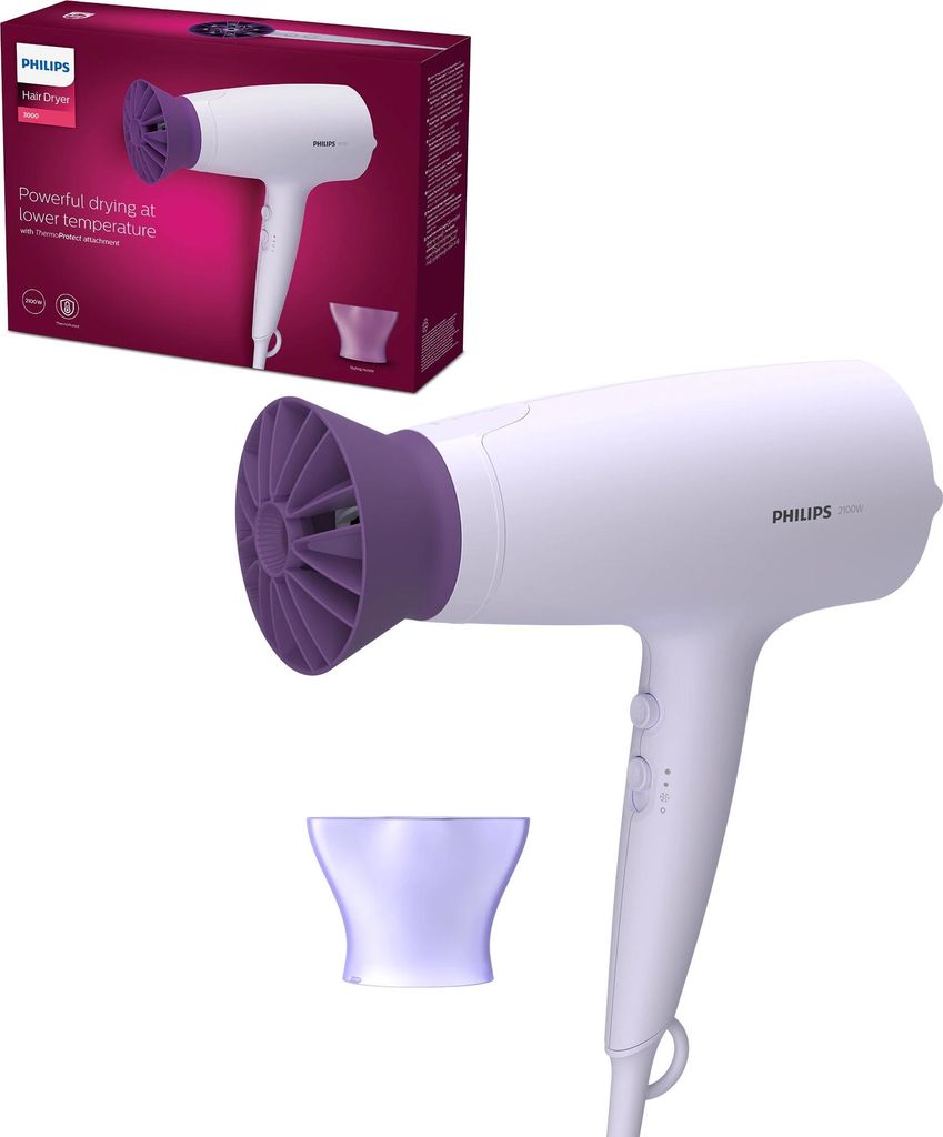 Philips 3000 series BHD341/10 Haartrockner, Gleichstrom, Produktbild 
