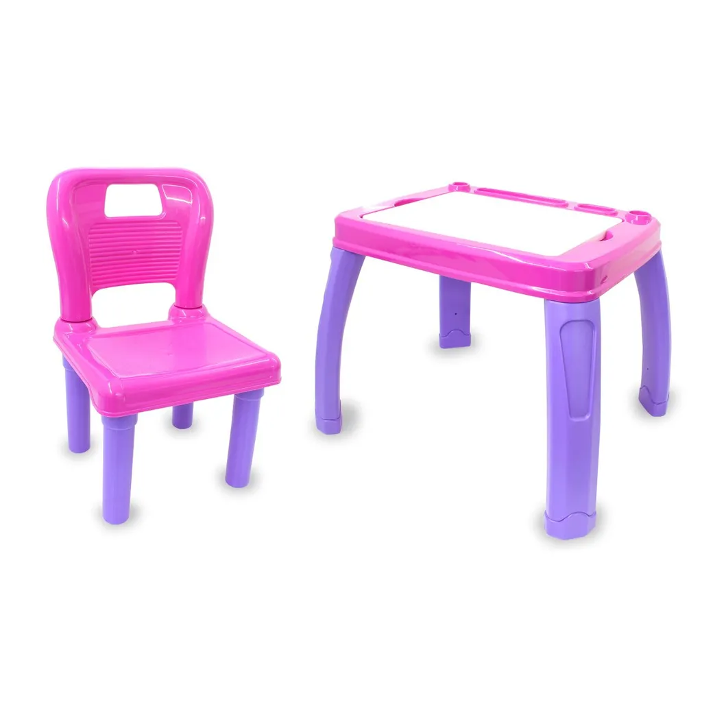 Set Studio Bambini Lets Study Rosa: Arredamento Funzionale e Chic - 4