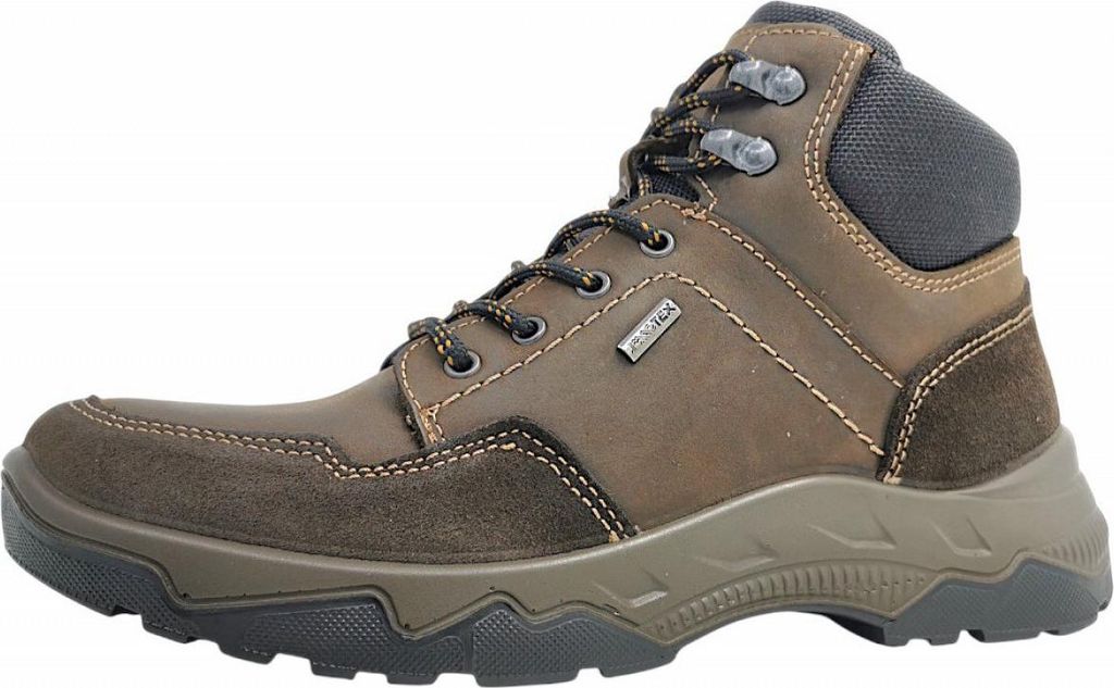 Imac Herren Schnürstiefel in Braun, Größe 45