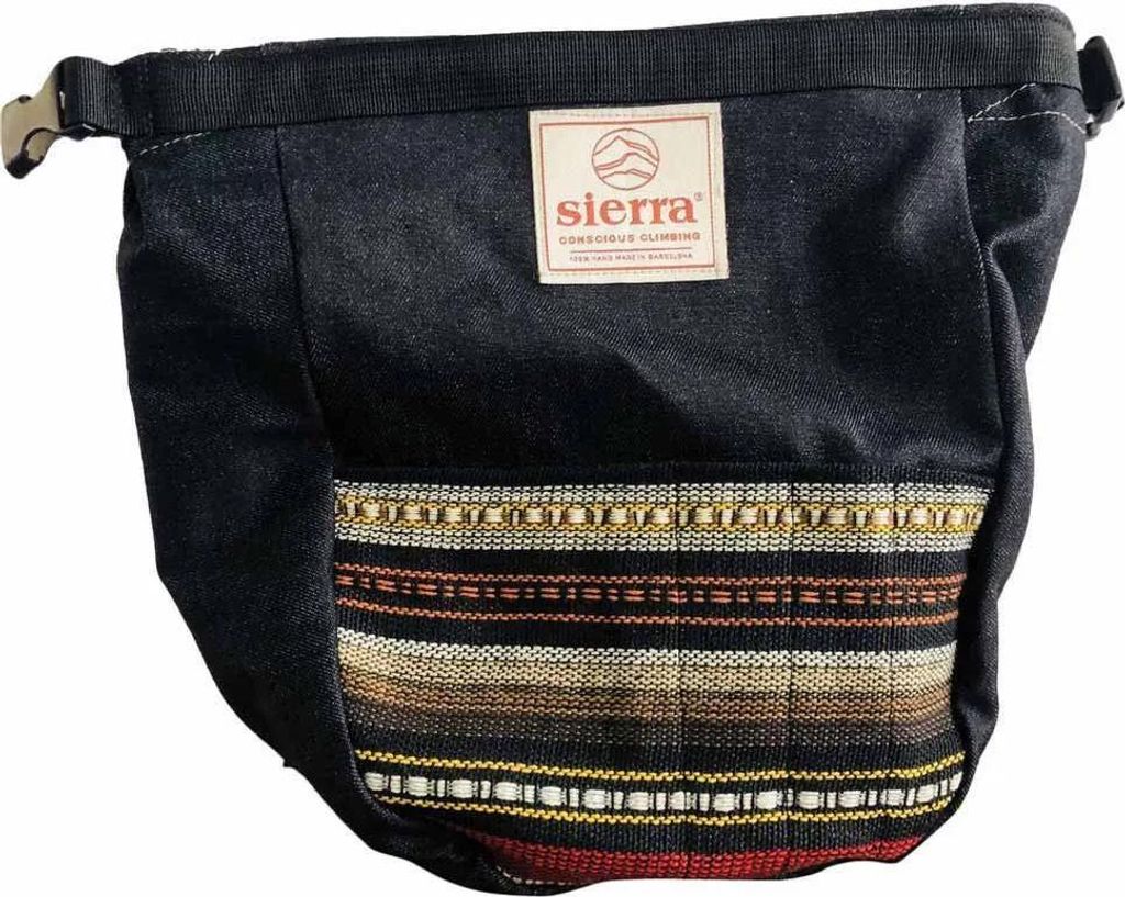 Sierra Climbing Solid Bucket Chalkbag Blau Blau One Size