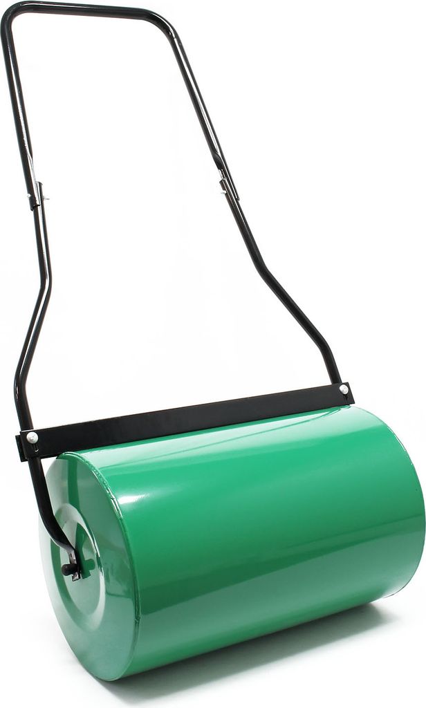 Wiltec Rasenwalze 32 x 50 cm mit Schmutzabstreifer, Gartenwalze mit 40 l Füllmenge, befüllbare Walze für Rasen mit 50 cm Rollbreite