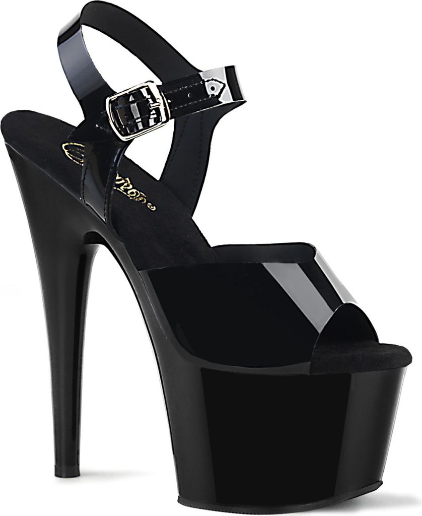 ADORE-708N Damen Sandale von Pleaser, Schwarz  , EU 35, US Produktbild 