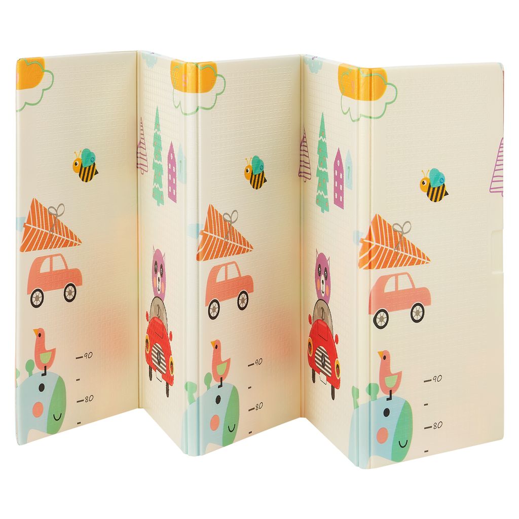 Juskys Kinder Spielmatte Lina 180x200 cm Tiere - XXL Matte Produktbild 
