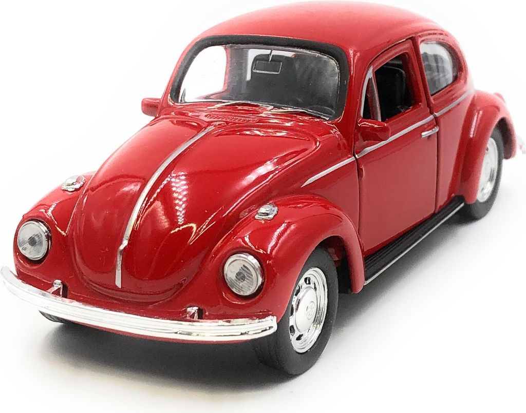 Onwomania Modellauto VW Käfer BeetleRot Auto Mst. 1:34-39 Produktbild 