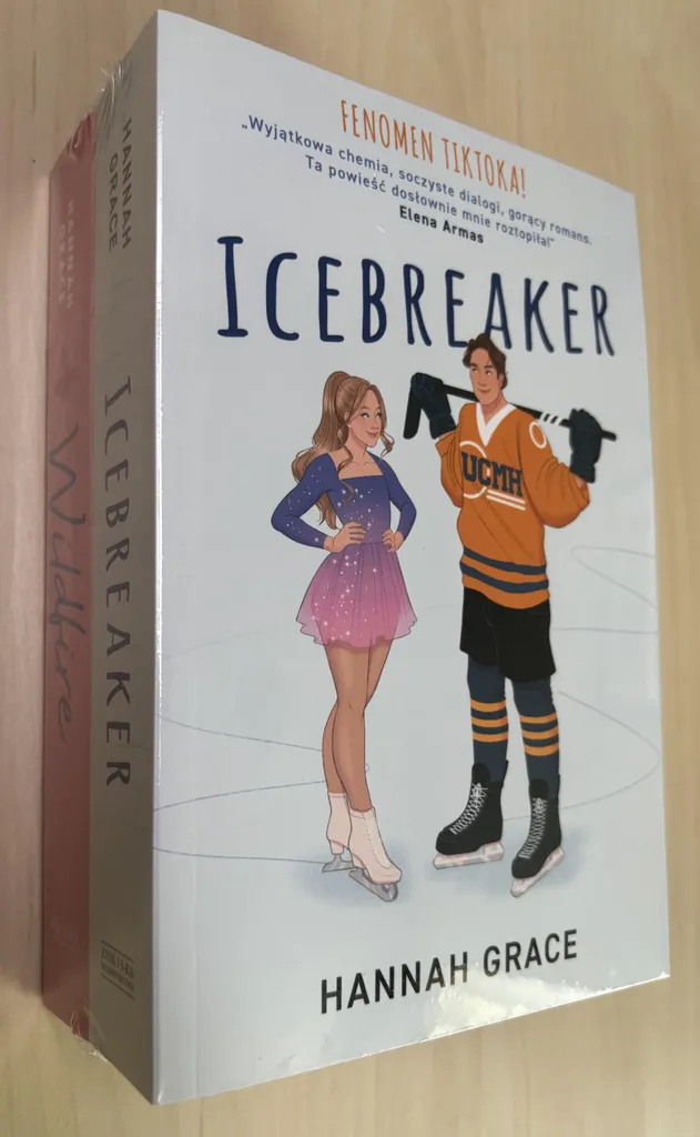 Livre Icebreaker Wildfire Hannah Grace - Édition Polonaise Collector
