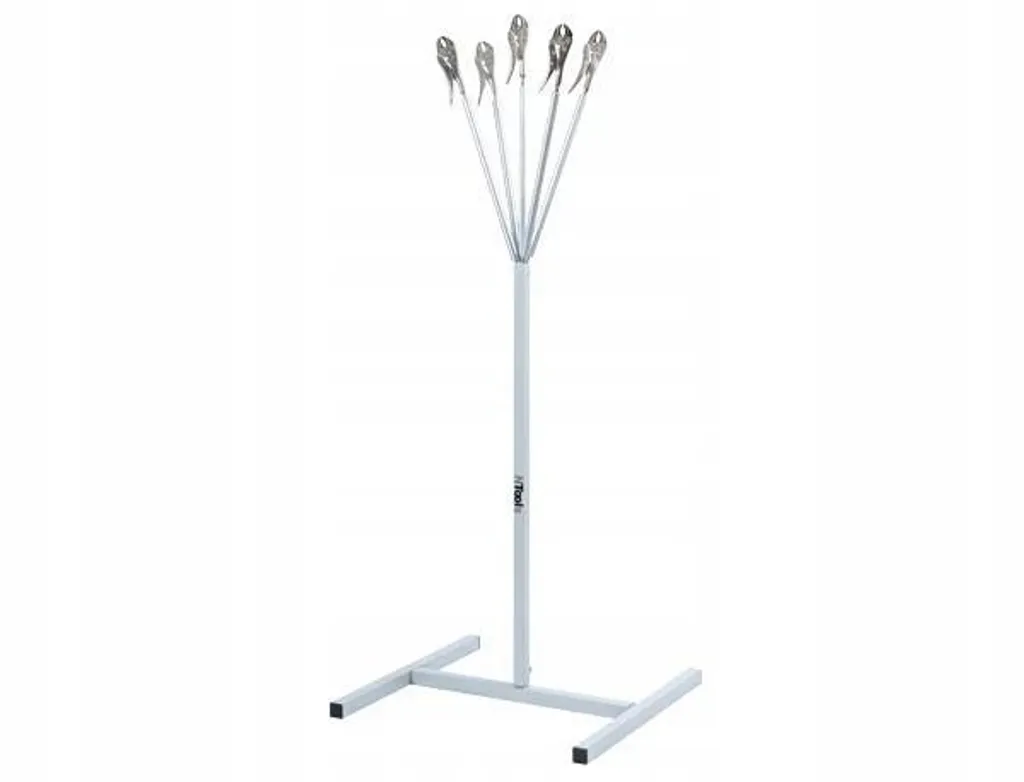 Support extensible pour peinture sur roulettes en acier robuste rotatif