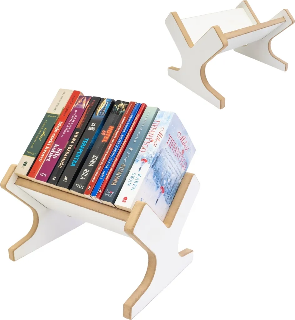 Petite étagère en bois pour enfants 60cm - Bibliothèque murale design