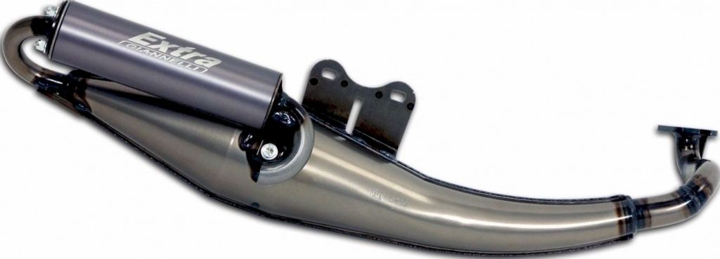 Auspuffanlage Giannelli Extra V2 mit ABE für Malaguti
