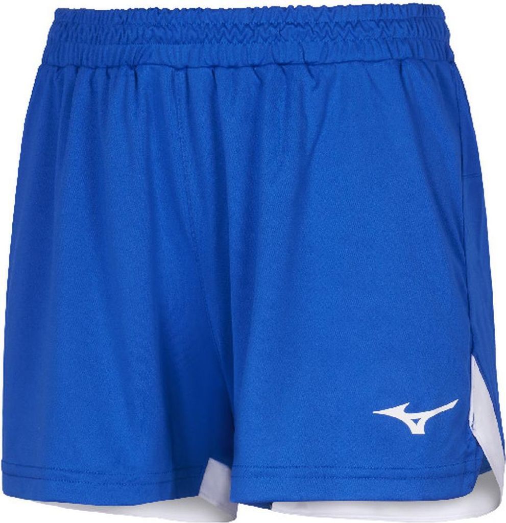 Mizuno Damen TEAM PRE HANDBALL SHORT WOS - X2FB0C02, Farbe:Blau, Textil:S