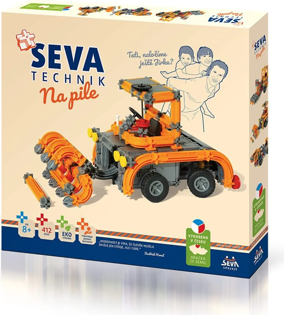 Construction SEVA TECHNIK Scie 412 pièces Montage Stable et Complet