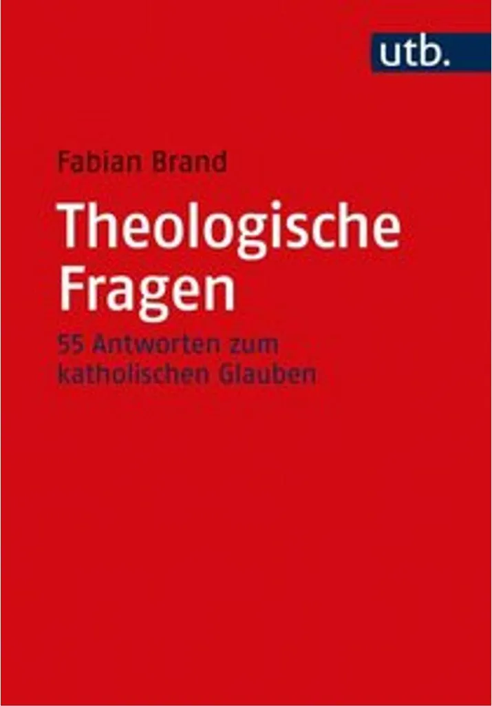 Livre de théologie Theologische Fragen pour recherche universitaire