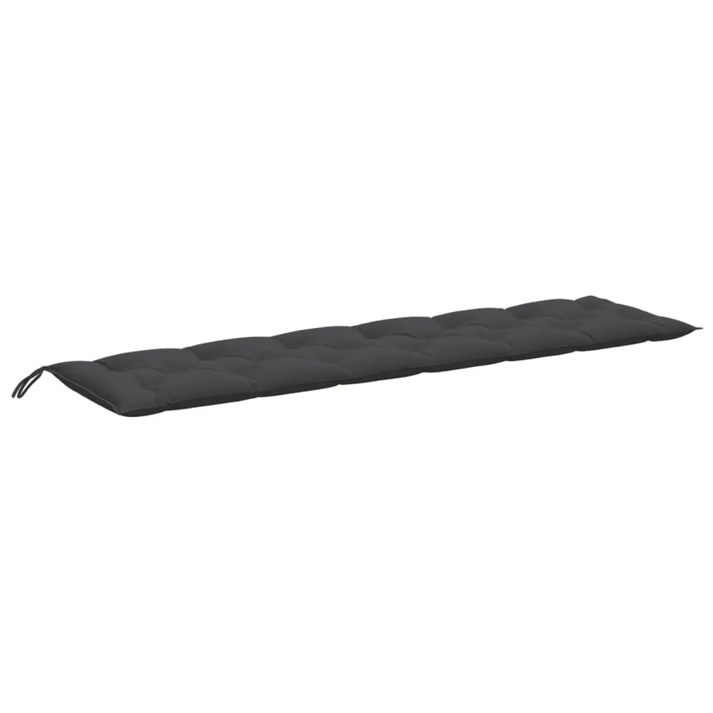 Cuscino Panca Giardino vidaXL 200 cm Antracite | Morbido e Resistente