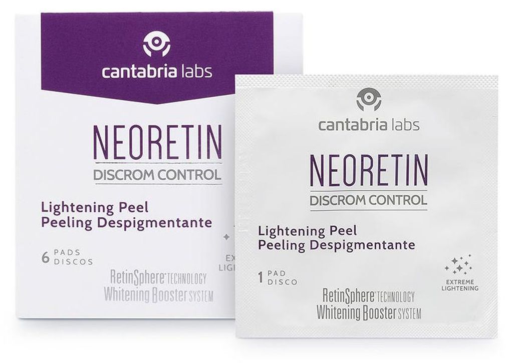 Neoretin Discrom Control Peeling Lightening Peel 6 Pads