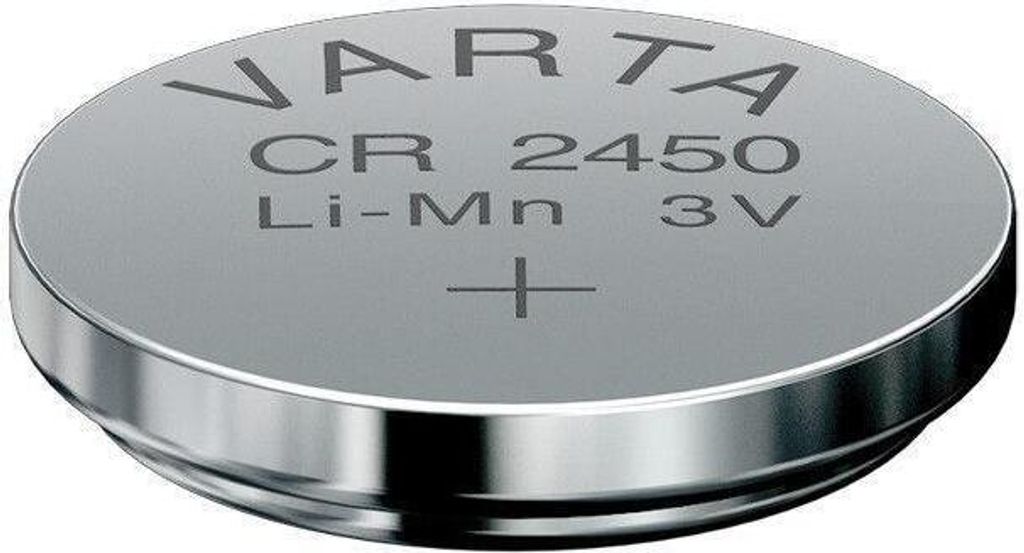 1 Varta CR2450 Lithium Knopfzelle 3V