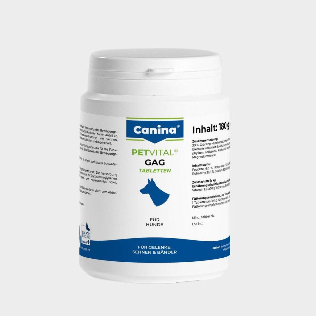 Canina Pharma PETVITAL GAG Tabletten - 180 g Obrázek produktu 