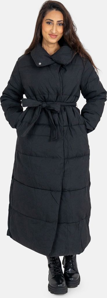 Elara Damen Puffermantel JL2032 Black S Winterjacken
