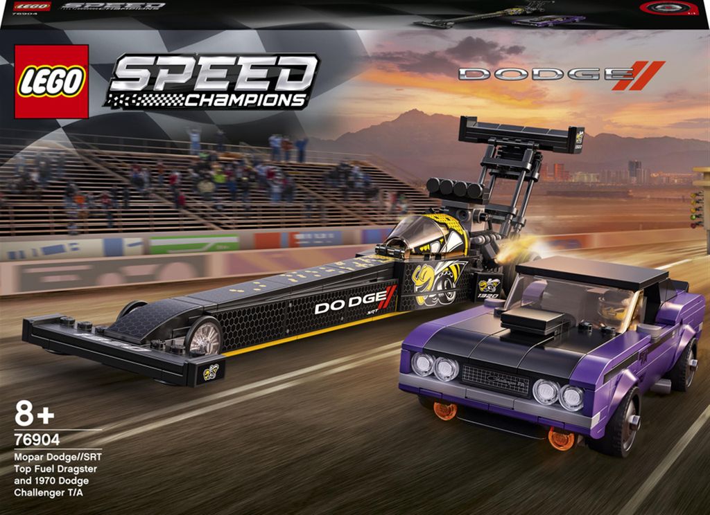 LEGO Speed Champions Mopar Dodge//SRT Top Fuel Dragster i Zdjęcie produktu 