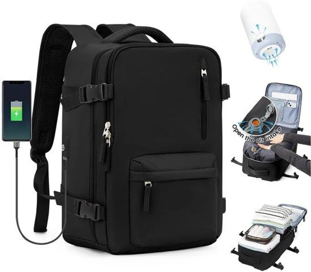 Gagnez de la place : Sac de voyage 40L sous vide pour femme et étanche
