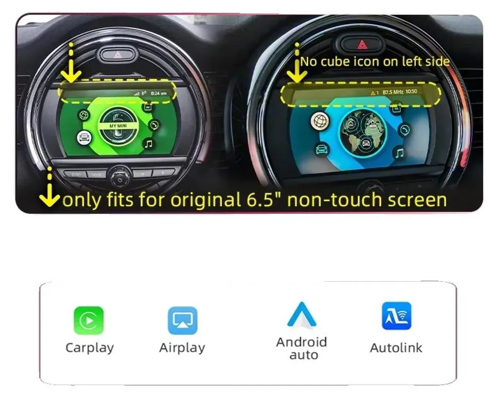 Module d'Intégration Smartphone CarPlay Android Auto pour Système BIS