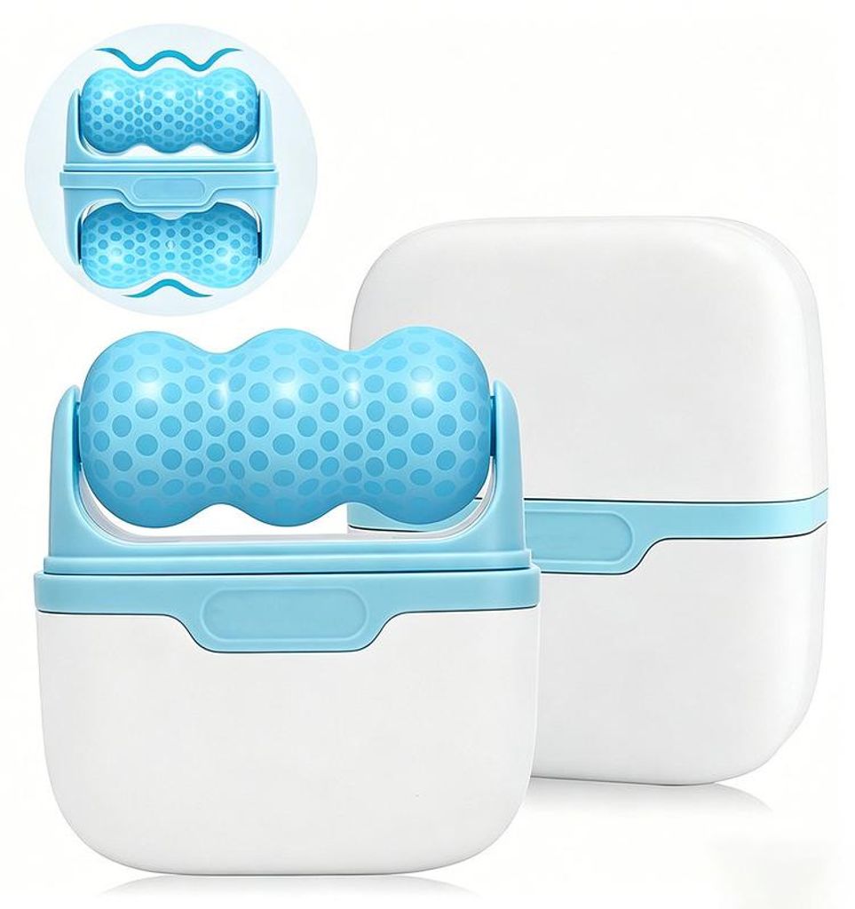 Ice Roller Gesicht Augen Kühlroller 2-in-1 Gesichtsroller Produktbild 