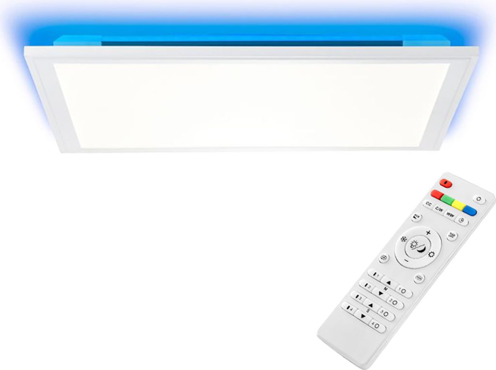LED Aufbaupanel Allie Blanco 40x40cm 24W Cct RGB Backlight Imagen del producto 