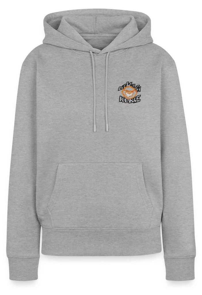 Spreadshirt Die Wilden Kerle Logo Stick Damen Premium Hoodie, XS, Grau meliert