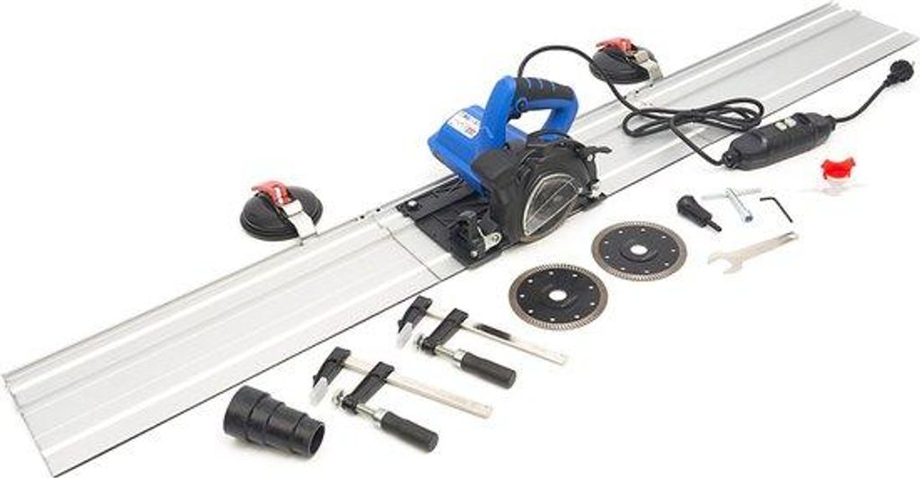 Scie circulaire manuelle Inval de 1400W avec système de Image du produit 