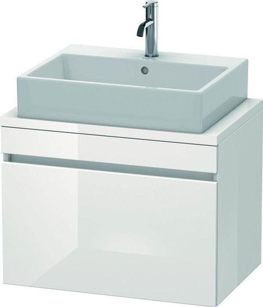 Konsolenunterschrank DURASTYLE 512x700x478mm leinen/weiß matt leinen/weiß matt