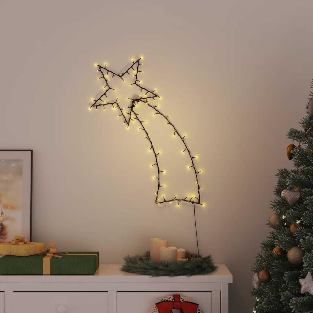 "2026 Promotion" WeihnachtsBeleuchtung - Sternschnuppen-Silhouette 115 LEDs - Weihnachtsgirlanden CC25071