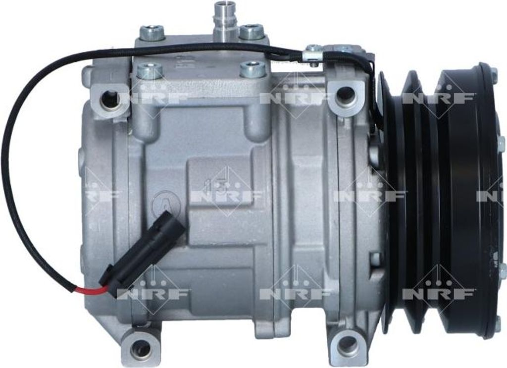 Klimakompressor 12 V Ø 133 mm 10PA15C NRF für u.a. JOHN DEERE Series 6010