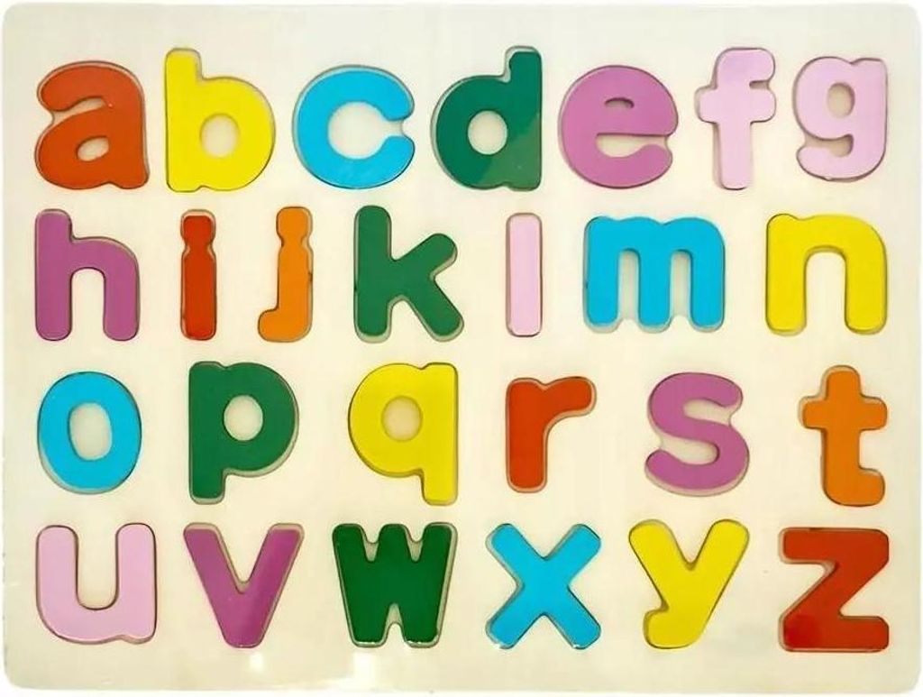 Alphabet en bois Petites lettres Image du produit 