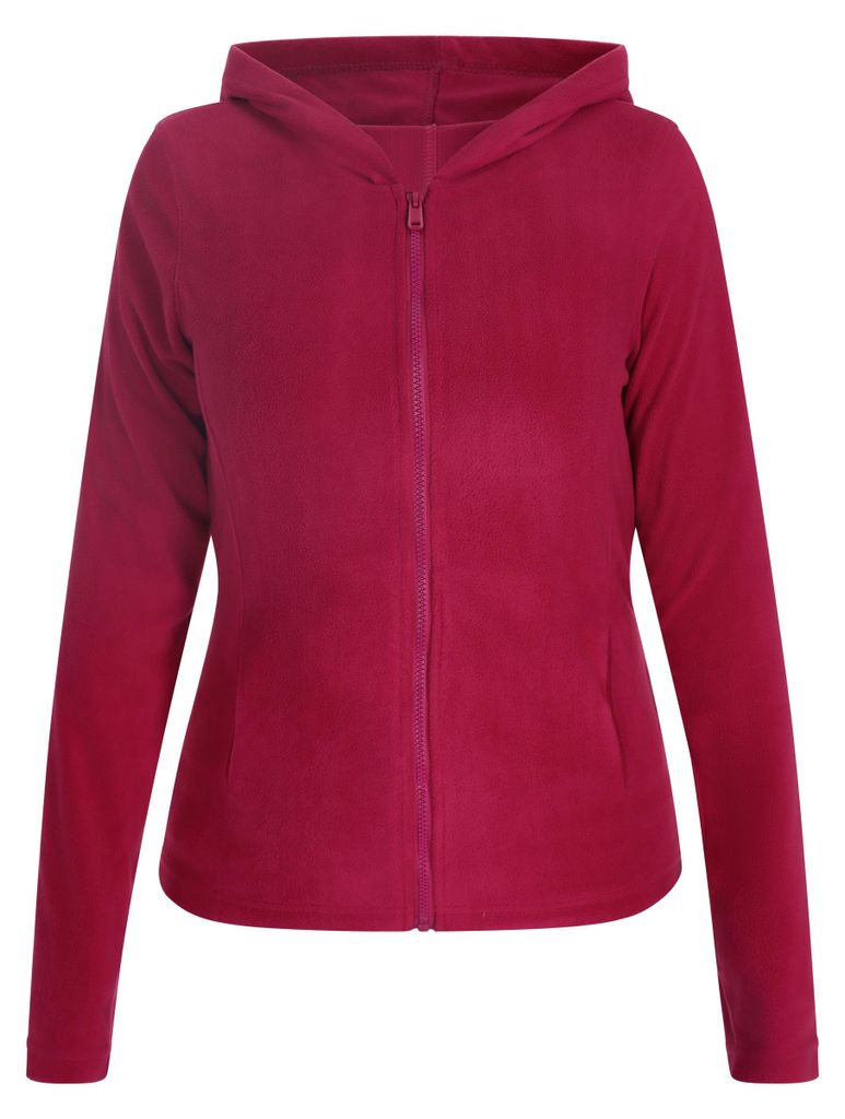 AODA damen fleecejacke - rosa, XL