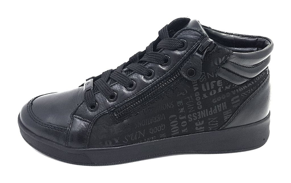 Ara Sneaker High ROM Damen 31363131373831 Schwarz 38 1/2 EU Produktbild 26